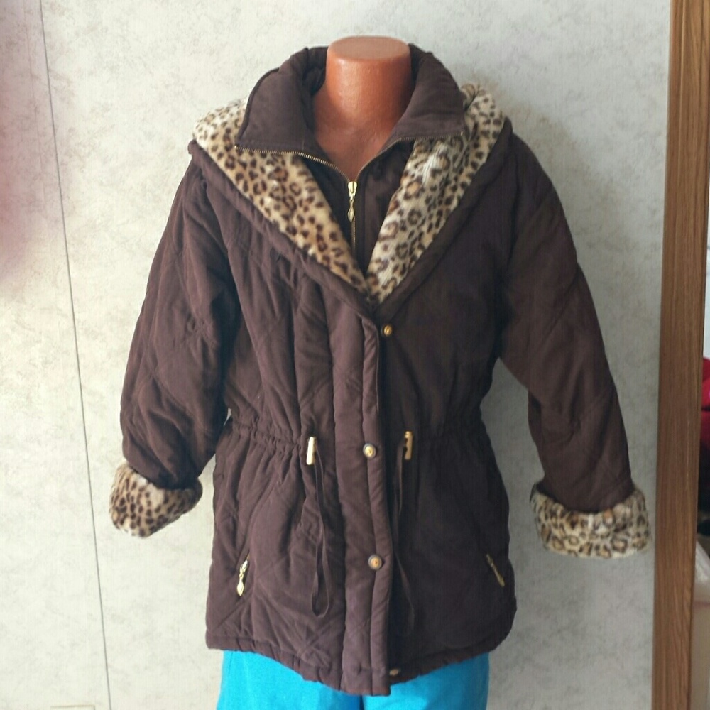 Women's Plush Car Coat with Hood